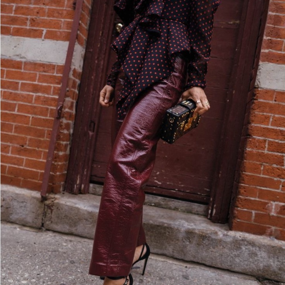 DANIER leather pants - Picture 2 of 16